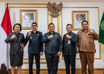 Bupati Mudyat Noor Lantik Kepala DP3AP2KB PPU
