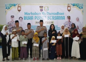 Polres PPU Berbagi Kebahagiaan Bersama Anak Yatim dan Kaum Dhuafa