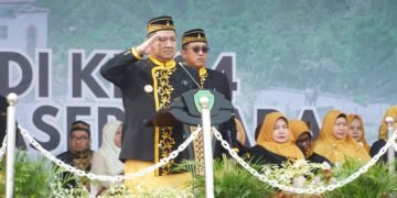 Mudyat Noor Pimpin Upacara HUT ke-24 PPU, Soroti Pentingnya Persatuan dan Kolaborasi