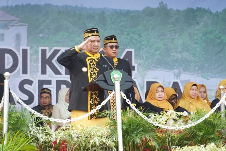 Mudyat Noor Pimpin Upacara HUT ke-24 PPU, Soroti Pentingnya Persatuan dan Kolaborasi