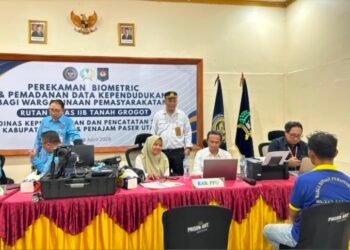 Disdukcapil PPU–Paser Jemput Bola di Rutan Tanah Grogot, Pastikan NIK Warga Binaan Valid untuk Akses Jaminan Kesehatan