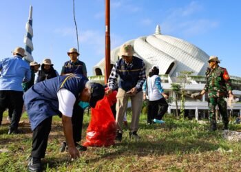 Dari Masjid Negara IKN, Green Warrior Gaungkan Gaya Hidup Bersih dan Hijau di Nusantara