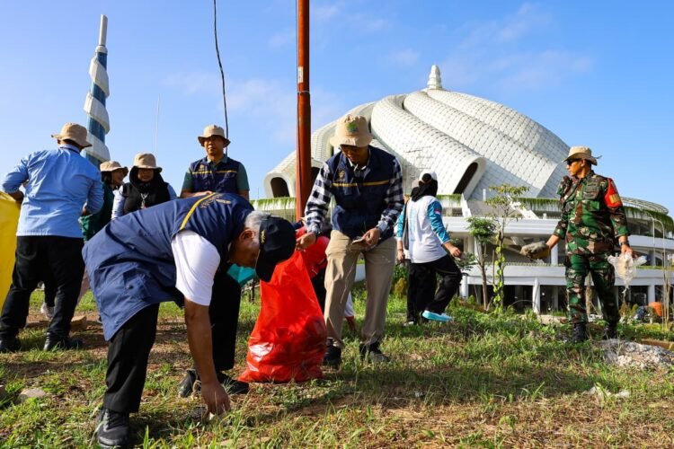 Dari Masjid Negara IKN, Green Warrior Gaungkan Gaya Hidup Bersih dan Hijau di Nusantara