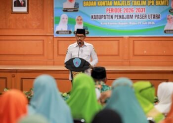 Wabup PPU Hadiri Pelantikan Pengurus PD-BKMT