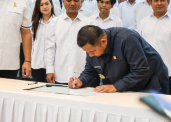 Hadiri Pelantikan Pengurus BPC HIPMI Periode 2025–2028, Bupati PPU : Dorong pengusaha muda bersinergi majukan perekonomian daerah