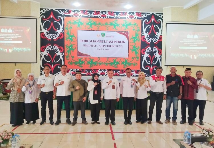 Forum Konsultasi Publik RSUD RAPB Tahun 2026 Perkuat Sinergi Pelayanan Kesehatan