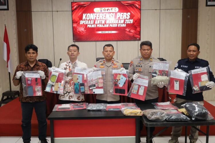 Polres PPU Tegaskan Perang Melawan Narkoba, 19 Kasus Berhasil Diungkap Selama Operasi Antik Mahakam 2026