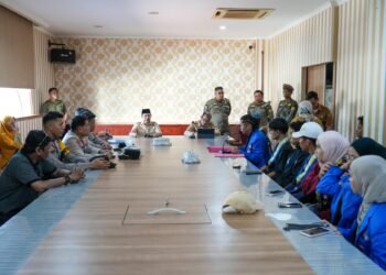 Wabup PPU Terima Aspirasi PMII, Bahas Solusi Antrean dan Distribusi BBM Bersubsidi