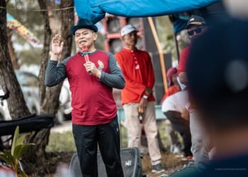 Jalan Sehat dan Bakti Sosial PWRI PPU Meriahkan HUT ke-81 RI di Pantai Tanjung Jumlai