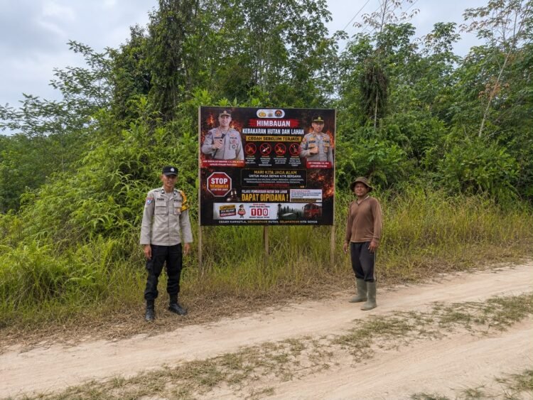 Polres PPU Intensifkan Pencegahan Karhutla di Musim Kemarau, Masyarakat Diingatkan Ancaman Pidana