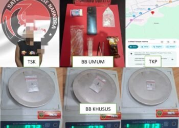 Satresnarkoba Polres PPU Ungkap Peredaran Sabu di Waru, Tiga Paket Diamankan