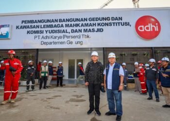 Kepala Otorita IKN Terima Kunjungan Hakim Konstitusi, Tinjau Progres Kawasan Yudikatif