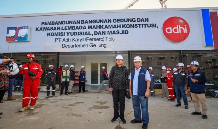 Kepala Otorita IKN Terima Kunjungan Hakim Konstitusi, Tinjau Progres Kawasan Yudikatif
