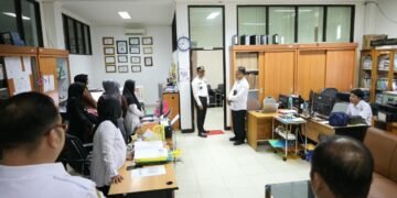 Sidak Dinas PU, Wabup PPU Tekankan Kedisiplinan dan Keteladanan Pimpinan
